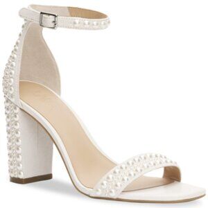 Women's Lexini Two-piece Sandals, Created For Macy's Women's Shoes In Pearl